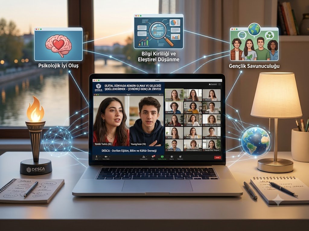 DESCA Online Gençlik Zirvesi’ne Davetlisiniz! 📣